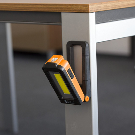 Latarka Akumulatorowa Warsztatowa Składana Magnes Libox LB0183 4 tryby świecenia