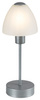 Lampa Stołowa Biurkowa Nocna E14 Srebrny Klasyczny Lydia Rabalux