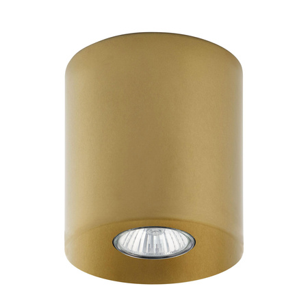 Lampa Sufitowa Oprawa Natynkowa ORION GOLD Spot Halogenowa Złota Okrągła GU10 3198 TK Lighting