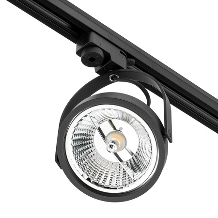 Reflektor szynowy Lampa sufitowa LEON ES111 Ruchomy czarny
