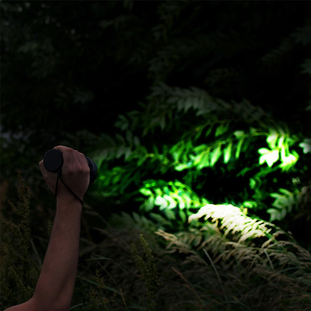 Latarka Szperacz Lampka Ręczna Mocna 600lm 8xLED + COB VA0114 VAYOX