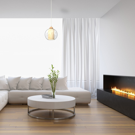 Lampa Wisząca Sufitowa TELA 1xE27 fi20 Milagro