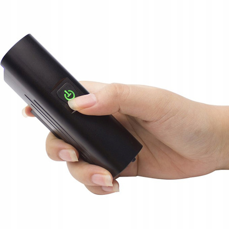 Latarka Lampka Przednia Rowerowa LED USB-C Uchwyt Światło 6 Trybów 1300lm IPX6 VAYOX