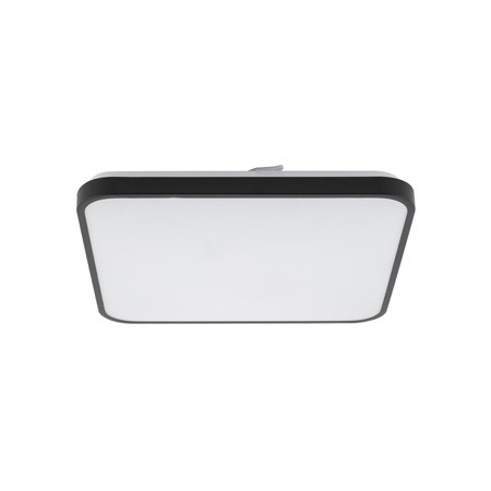 Plafon Lampa Sufitowa Oprawa Natynkowa LED 32W 2700lm 3000K Ciepła Czarna Wodoodporna IP44 AGNES SQUARE LED PRO 10985 Nowodvorski