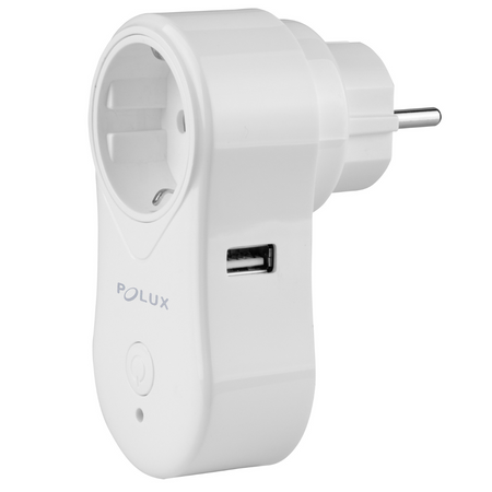 Inteligentne Gniazdo Wifi SMART Tuya USB z wyłącznikiem 16A