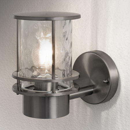 Lampa Ogrodowa Zewnętrzna Kinkiet Elewacyjny LED E27 IP44 Srebrny Endura Ledvance