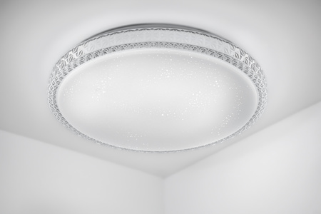 Plafon LED Lampa Sufitowa Natynkowa AGA2 72W IP44 CCT Biały Okrągły 50cm + PILOT LUMILED