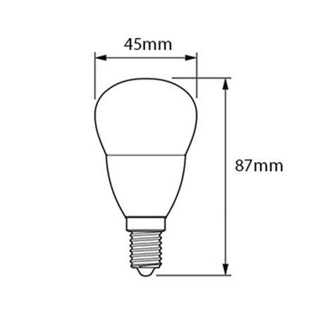 Żarówka LED E14 2,8W 25W 2700K WW PHILIPS