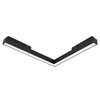 Lampa Szynowa Linia LED 10W 4000K do Szyn Magnetycznych MAGNETIC TRACK Milagro Czarna Narożna