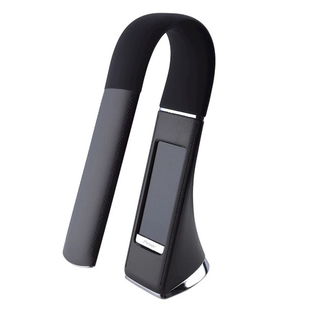 Lampka biurkowa LED GALA 6W Czarna z wyświetlaczem IP20 Tworzywo sztuczne Milagro