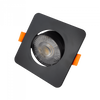 Oprawa Podtynkowa Wpuszczana LED 3W / 5W / 7W CCT Czarna Kwadratowa DOWNLIGHT Ecolight