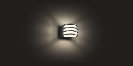 Philips HUE LUCCA Kinkiet zewnętrzny E27 9,5W 17401/93/P0