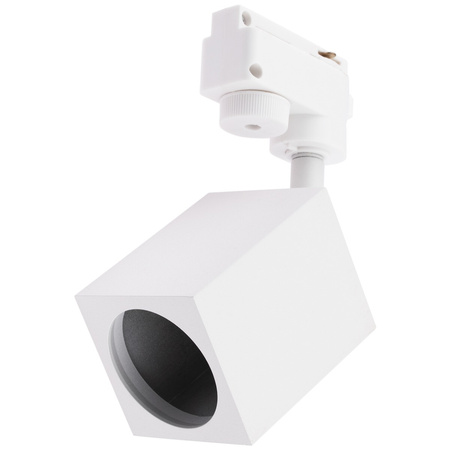 Reflektor Szynowy GU10 BRICK Biały do Szynoprzewodów Jednofazowych