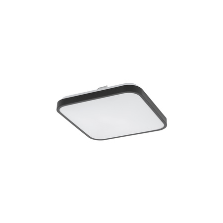 Plafon Lampa Sufitowa Oprawa Natynkowa LED 16W 900lm 3000K Ciepła Czarna Wodoodporna IP44 AGNES SQUARE LED 8108 Nowodvorski
