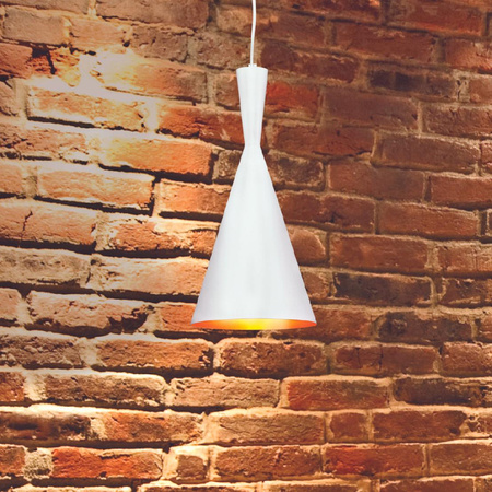 Lampa Wisząca Sufitowa Żyrandol IL MIO MODERN P-306C E27 Biało-Złota - GOLDLUX (Polux)