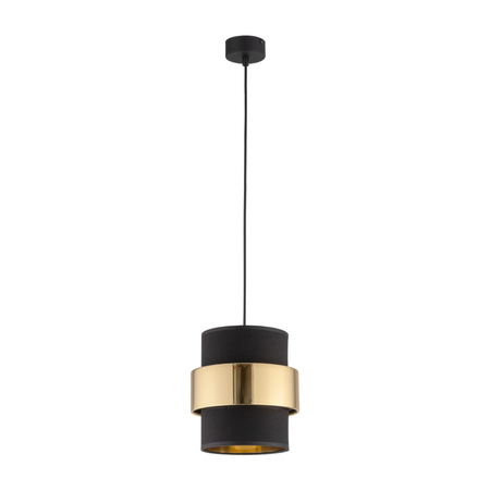 Lampa Wisząca Sufitowa CALISTO Zwis Czarno-Złota Nowoczesna E27 4377 TK Lighting