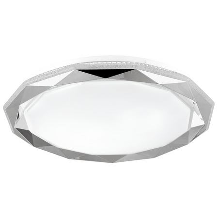 PLAFON LED diament lampa oprawa sufitowa 50cm 3000-6500K z pilotem GLOSSY GOLDLUX (Polux)