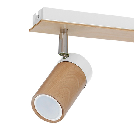 Lampa Sufitowa BARON Biała 2xGU10 Milagro