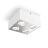 Oprawa Natynkowa Lampa LED 18W 2000lm 2200-2700K Ściemnialna WarmGlow Biała Box Philips