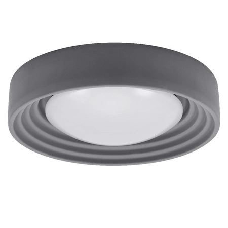 Lampa Plafon LED Sufitowa Ozdobna Betonowa Ściemnialna 18W 3000K Ciepła Szara LEDVANCE