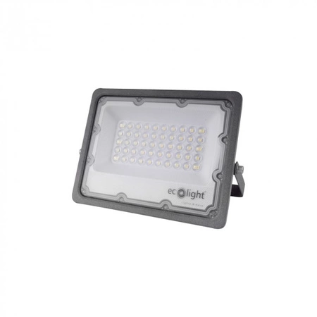 Naświetlacz LED Lampa Reflektor 50W 5000lm 6500K Zimna IP65 Premium Line Ecolight