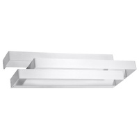 Lampa Ścienna Kinkiet 2x G9 Kwadratowa Biała Nowoczesna Frost Sollux