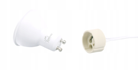 10X ceramiczna oprawa gniazdo do żarówek LED GU10