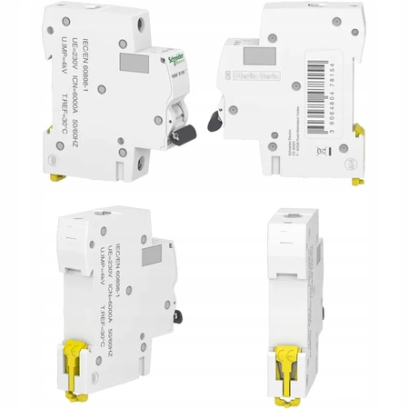 Wyłącznik Nadprądowy Bezpiecznik 1P 16A Schneider