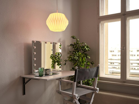 Lampa Sufitowa Wisząca Dekoracyjna E27 Biała Decor Paper Lantern Osram