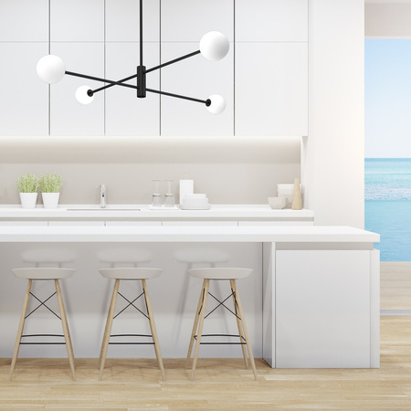 Lampa Sufitowa DORI 4xG9 Żyrandol Milagro