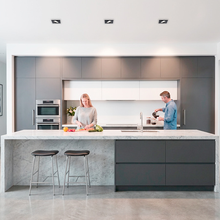 Oprawa HALOGENOWA Podtynkowa Ruchoma Kwadrat PICTOR Czarna Blacha MR16 GU10