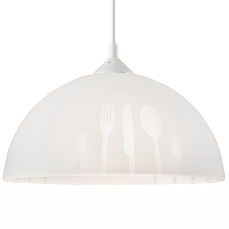 Lampa Wisząca Sufitowa APETITE E27 Biała LM-1.3/5 Lamkur