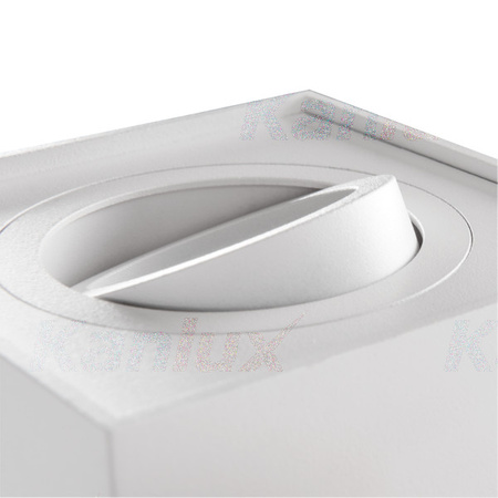 Oprawa sufitowa halogenowa MINI GORD MR16 GU10 biała IP20 Kanlux