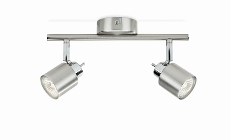 Lampa Sufitowa Reflektor Natynkowy2x GU10 nikiel Meranti Philips