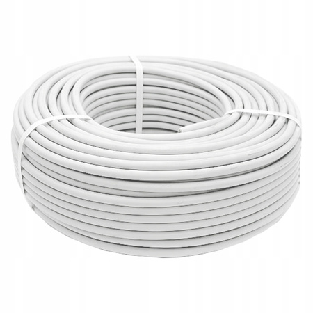 Przewód Kabel YTKSY 2x2x0,5mm Telekomunikacyjny Biały 1m ELEKTROKABEL