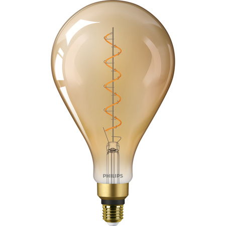 Żarówka LED E27 A160 4.5W = 28W 300lm 1800K Ciepła 330° FILAMENT Vintage Bursztynowa Decorative Philips
