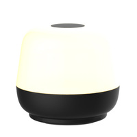 Lampka Stołowa LED Zewnętrzna Dekoracyjna 1.8W 160lm 2700K Ciepła Czarna IP44 Ściemnialna Samba Sanico Goldlux