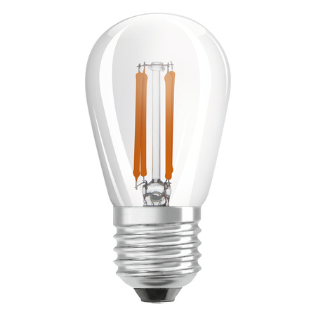 Żarówka LED ST45 E27 4.8W = 33W 360lm 2200K Ciepła 320° Ściemnialna Retrofit Filament CLASSIC Osram