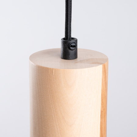 Lampa Sufitowa Wisząca Zwis E27 Geometryczna Czarna Skandynawska Jaga Sollux