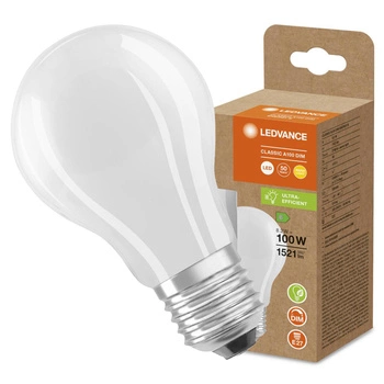 Żarówka LED A60 E27 8.2W = 100W 1521lm 2700K Ciepła Biała FILAMENT ŚCIEMNIALNA LEDVANCE