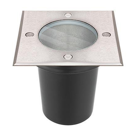 Lampa ogrodowa najazdowa gruntowa LED GU10 Kwadratowa IP66 IK09