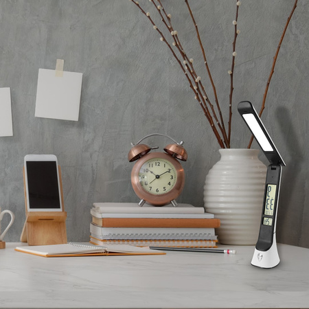 Lampka Biurkowa Stołowa LED TORI 5W LED Biała Milagro