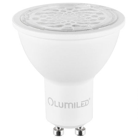 Zestaw 10x Żarówka LED GU10 6W = 50W 580lm 6500K Zimna Regulowana 24° 36° 60° LUMILED