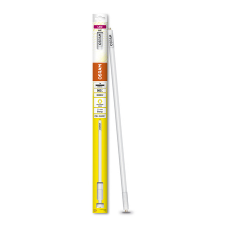 Świetlówka LED G5 T5 7W = 14W 900lm 3000K Ciepła 190° 55cm LED TUBE HF Osram