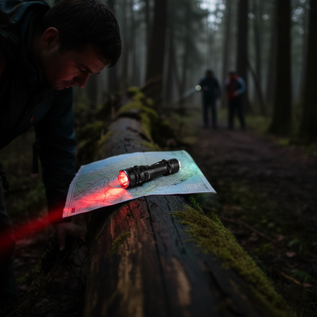 Latarka Ręczna Akumulatorowa LED 20W 2000lm 4 Tryby Pracy USB-C Wodoszczelna IP68 Videx