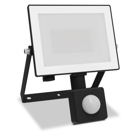 Naświetlacz LED Lampa Reflektor 20W 2050lm 5000K IP65 z Czujnikiem Ruchu i Zmierzchu Czarny Lois Philips