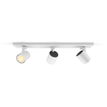 Lampa Sufitowa LED Reflektor 12.6W 1200lm IP20 White Ambiance TW Biała Inteligentna SMART Zigbee Bluetooth + Regulator Pilot Runner Philips HUE