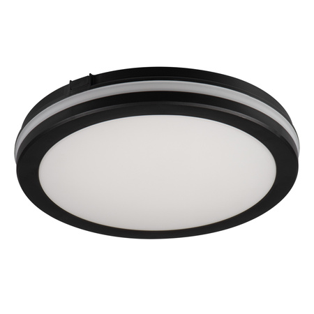 Plafon Lampa Sufitowa LED BENO ECO 40W CCT IP65 Czarna Okrągła KANLUX