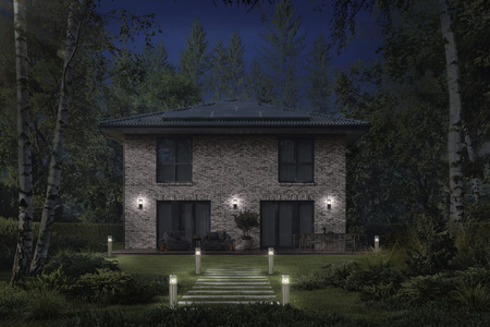 Lampa Ogrodowa Zewnętrzna Kinkiet Elewacyjny LED E27 IP44 IK03 Szary Endura Ledvance