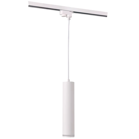 Lampa Oprawa Szynowa Wisząca Paris Biała do Szynoprzewodów GU10 POLUX